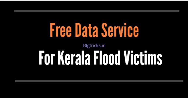 Kerala Floods – Free Data & Call Service From Airtel, Jio, Vodafone, Idea, BSNL