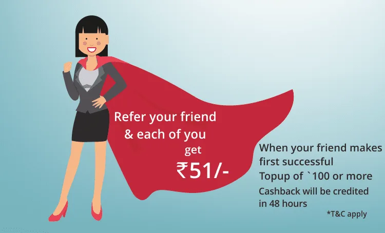 (Live) Viola Wallet – Signup & Get Rs.51 Cashback on Topup of Rs.100 & Rs.51 Per Referral