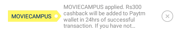 paytm movie offer