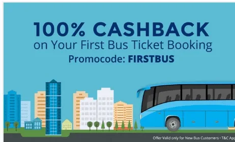 (All Users)Paytm Bus Offer :- Get 100% Cashback On Bus Booking (Upto Rs. 150)