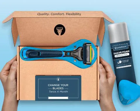 (Expired) LetsShave Razor Kit  Trial Pack For Free