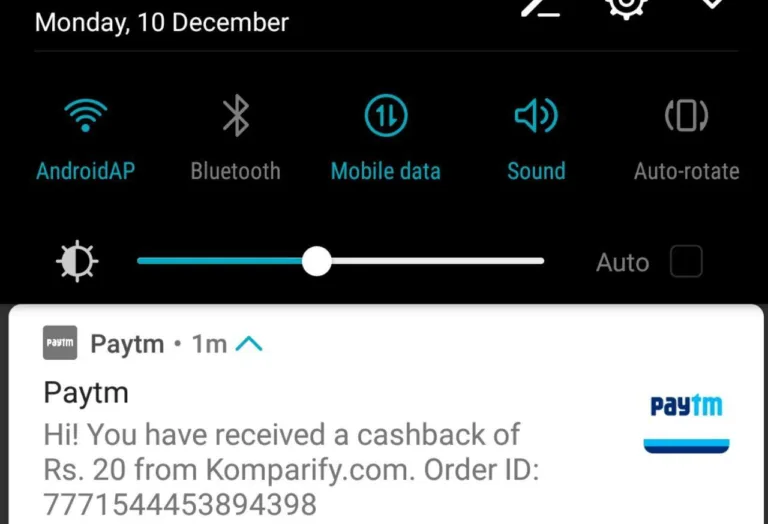 Get Rs. 10 Free Paytm Cash by just a missed call