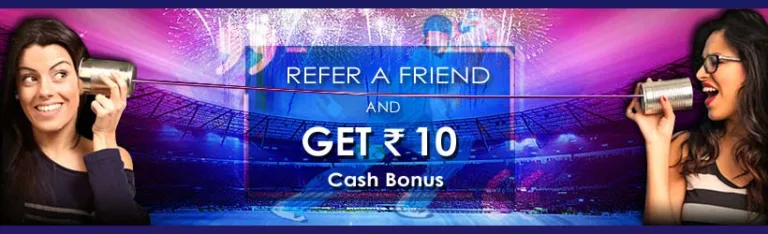 11wickets Fantasy Cricket – Get Rs.50 Bonus Cash On Signup |Rs.50 Per Referral