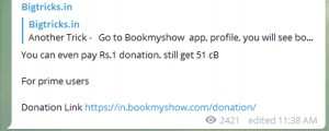 Best Loot Deals Channel on Telegram For Offers & Earn PayTM Cash | @bigtricksin 12 Loot Deals Telegram Channel