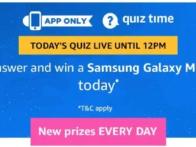 Amazon Quiz 24th February 2019 Answers - Answer & Win Samsung Galaxy M20 25 amazon quiz