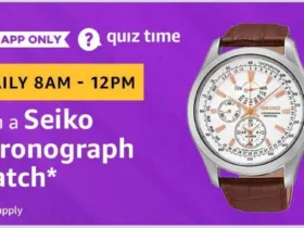 Amazon Quiz 26th February 2019 Answers - Answer & Win Seiko Watch 17 amazon quiz