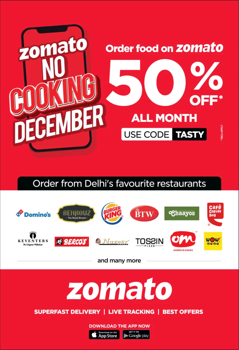 Zomato Free Food Trick – Get Free Food From Zomato worth Rs.200