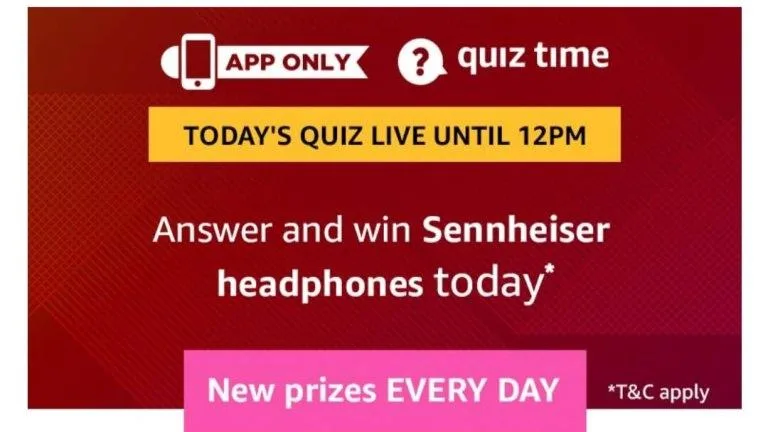 Amazon Quiz 14th March 2019 Answers – Answer & Win  Sennheiser Headphones