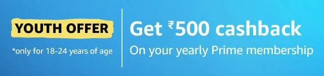 [Instant]Amazon Youth Offer – Get Amazon Prime Membership at 50% discount | Refer & Earn