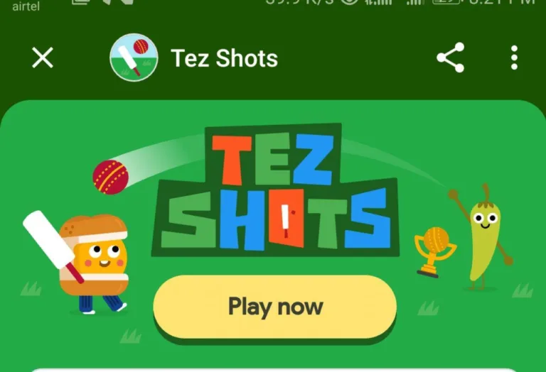 [AutoPlay Trick Added] Google Pay Tez Shots- Play Cricket, Score & Win Scratch Cards