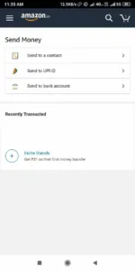 Amazon UPI referral code