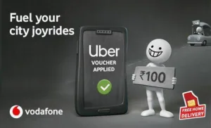 Vodafone - Order Vodafone Sim Online & Get Free Uber Rs.100 Voucher 1 Vodafone