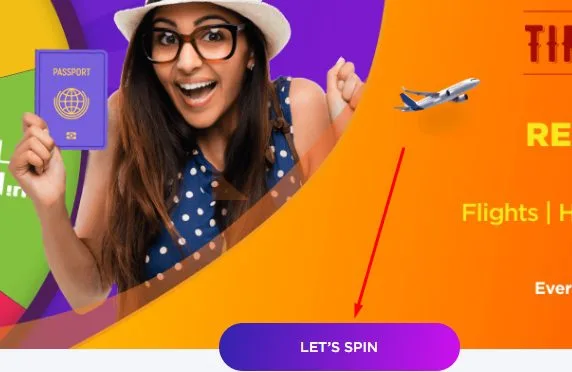 TimesPoints TimesTraveller Offer – Spin The Wheel & Win offers on Flights, Hotels, Cars, Bus & more