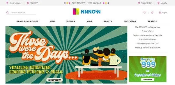 NNNow Cashkaro offer – Get 30% Cashback + Upto Rs.700 Cashback bonus