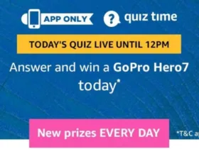 Amazon 21st October Quiz Answers – Answer & Win Rs.5000 3 Amazon