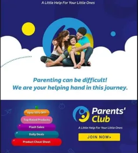 Flipkart Parents Club - Get Rs.100 off on Rs.300 Shopping 1 flipkart