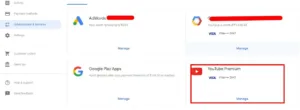 YouTube Premium Trick: How to Get a YouTube Premium Free Trial (Updated Offers) 8 Remove card from Google Payments