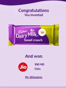 Jio Cadbury