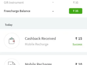 Freecharge UPI Loot - Get Rs.20 Cashback on Recharge of Rs.20 3 freecharge