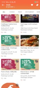 freecharge rs.1 deals