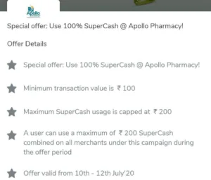 Mobikwik Supercash Flash Sale - Use 100% Supercash on ePharmeasy Stores 2 Mobikwik