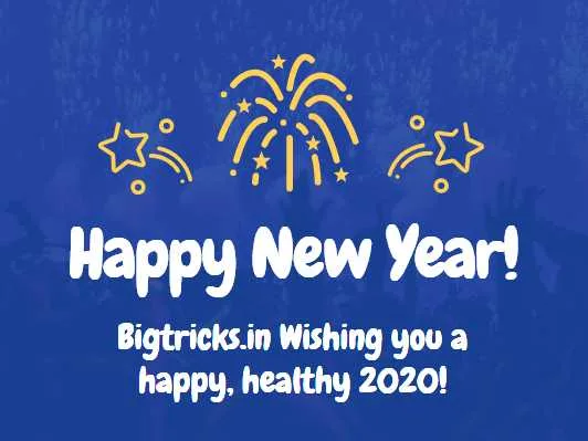 [Rs.2020 Giveaway] Bigtricks New Year Giveaway – Happy New Year Everyone