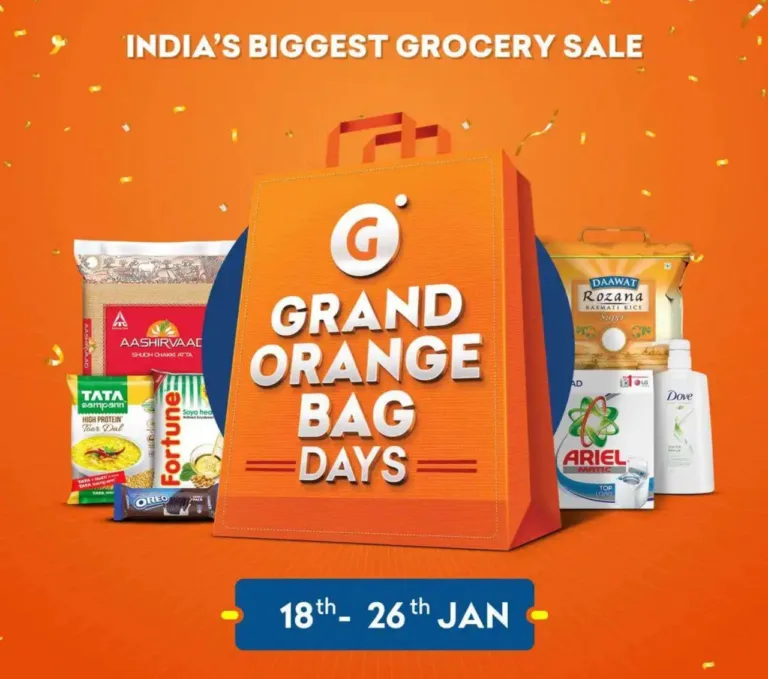 Grofers Cards Game – Collect 4 Cards & Get Assured Prizes + Upto Rs.250 Grofers Cash & More