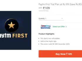 paytm first