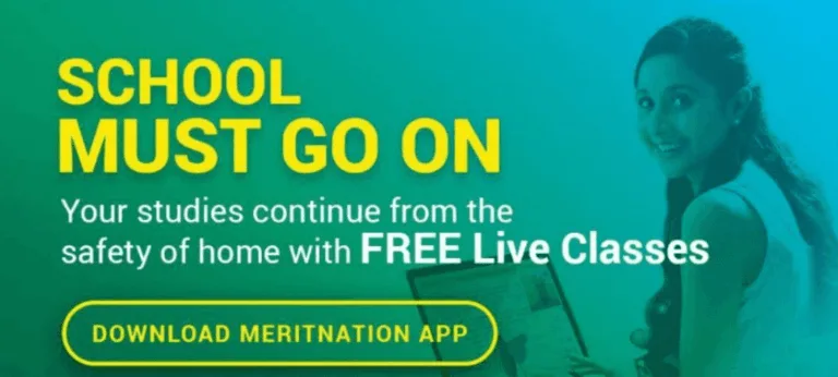 Meritnation Free live classes For 21 days | Corona Lockdown