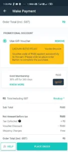 Lenskart Gold Membership