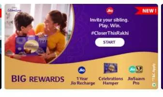 [Daily] Jio Rakhi Offer – Play a Game & Win Assured Jio Data & Other Vouchers