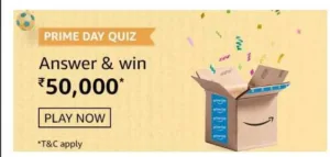 Amazon Prime Day Quiz