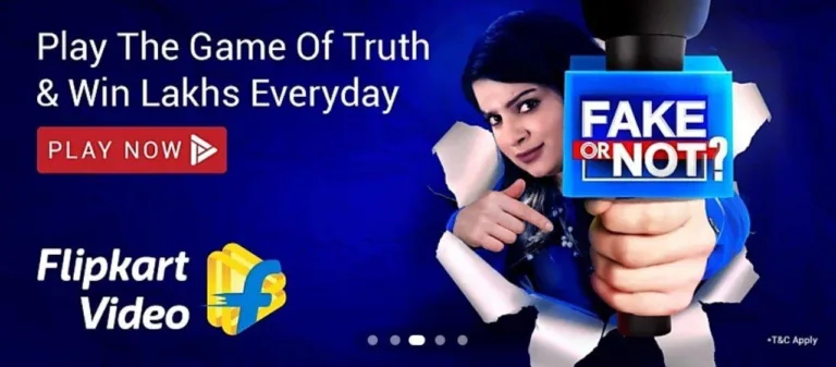 Flipkart Fake or Not Answers – Win Assured ₹1000 Flipkart Vouchers and SuperCoins| Invite & Earn