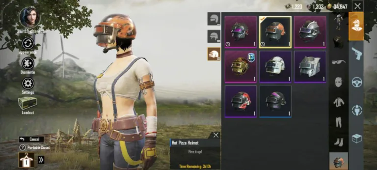 [New] PUBG Tricks – Get Hot Pizza Helmet Skin (3 Days) For Free