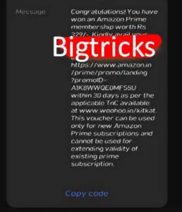 Kitkat Amazon Prime Offer