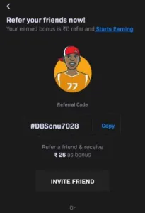 Dotball Fantasy Cricket App Referral Code - ₹51 on Signup | ₹26 Per Referral | Use 100% 5 Dotball