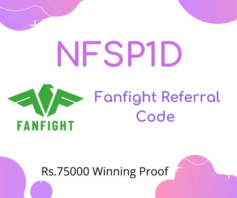 [₹75,000 Proof] Fanfight Referral Code, Deposit Offers & More