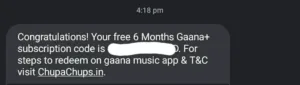 gaana+ premium subscription