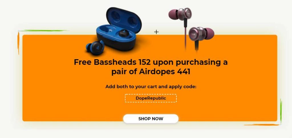 boAt Referral Offer - Get Rs.100 Off on your First order 3 boat