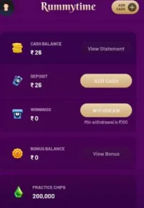 Rummytime Referral Code