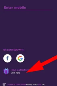 Timesprime Referral Code