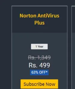 Norton Antivirus : The Ultimate PC Protector Starts At Just Rs.499 | Save Your PC From Virus 2 norton antivirus