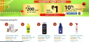 Today's Amazon Fresh - Today's Amazon Fresh Rs.1 Deals 2 amazon pantry rs.1 deals