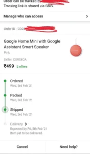 Google Home Mini 