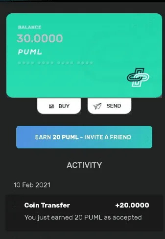 PUML App Download Link- Sign UP & Get 30 PUML + 20 PUML Per Refer