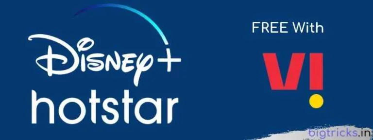 Free Disney+ Hotstar VIP Membership With Vi Plans
