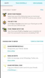 SBI Card Referral Code