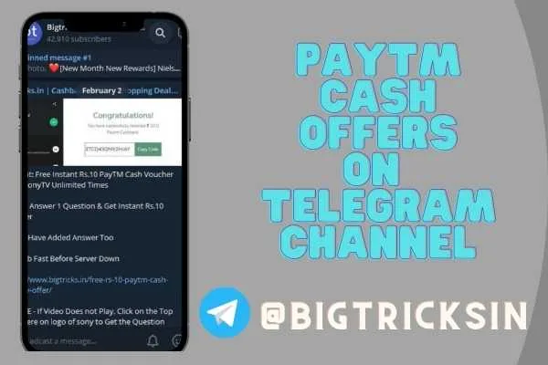 🔥 Best Telegram Channel For Free Paytm Cash & Earn Money