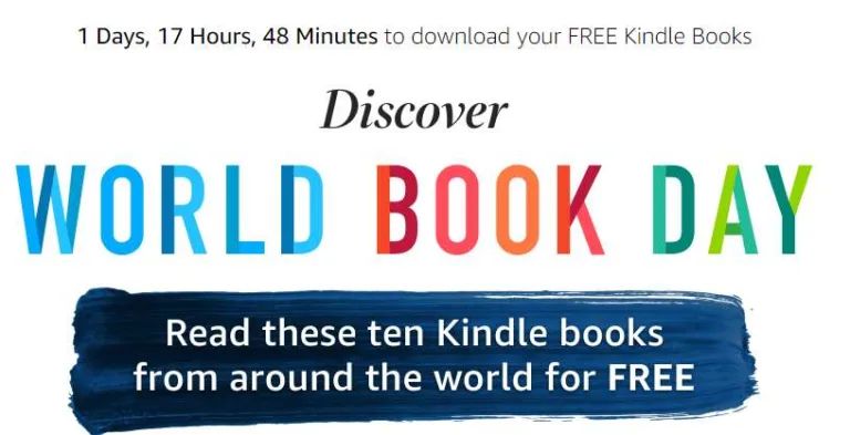 Amazon eBooks Offer: Read 10 eBooks For Free on kindle this World book day