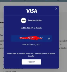 Zomato Offers & Promo Codes- 50% Discount With Slice & One Card 2 zomato offers